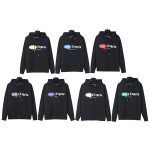 graffiti logo print hoodie