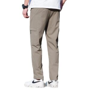 nike men's quick dry outdoor pants+beige and black