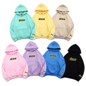 drew smile hoodie