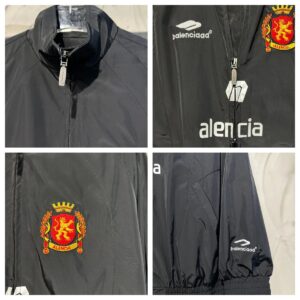balenciaga black track jacket