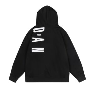air jordan 2025 fall winter hoodie (white and black)
