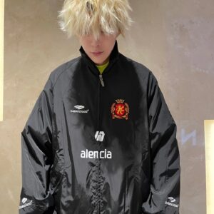 balenciaga black track jacket