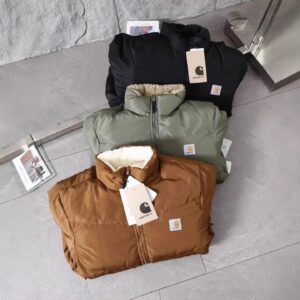 carhartt reversible fleece jacket multicolor