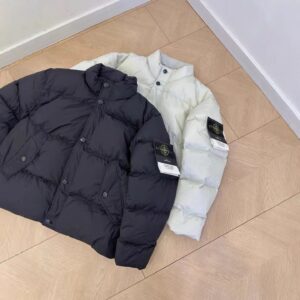 stone island nylon jacket, multi color