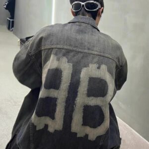 bb painted denim jacket