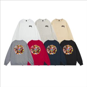 stussy black 8 hoodie