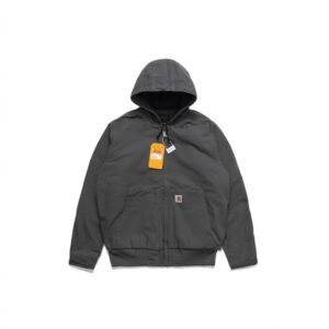 carhartt canvas hooded jacket, multicolor