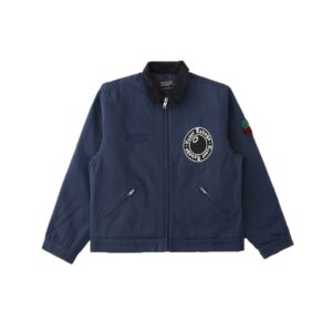 stu x dt vintage work jacket blue