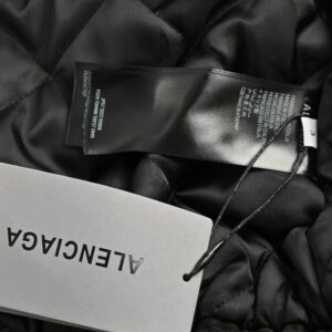 balenciaga dual ring jacket black