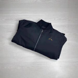 jordan black bomber jacket