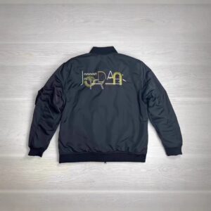 jordan black bomber jacket