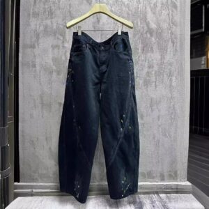 paris b hand painted jeans
