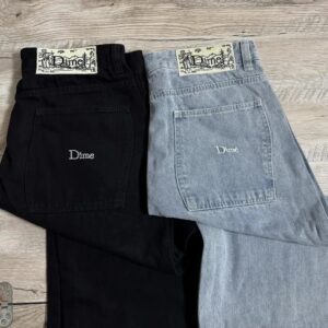 dimebaggy denim pants