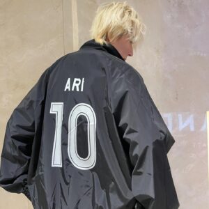 balenciaga black track jacket