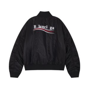 balenciaga embroidered bomber