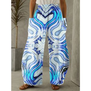 men's 3d print casual pants