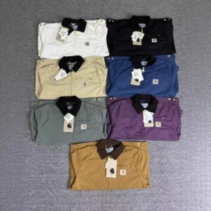 carhartt detroit canvas jacket, multicolor