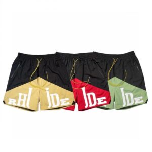 rhude reflective shorts