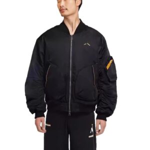 jordan black bomber jacket