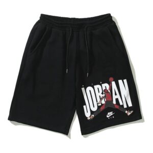 air jordan 2025 spring casual shorts (gray and black)