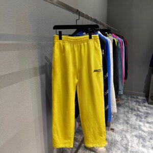 balenciaga logo sweatpants multicolor