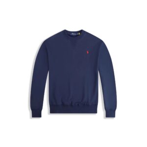 ralph lauren men's fleece lined crew neck sweatshirt (rich color palette)