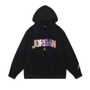 air jordan trendy hoodie (white and black)