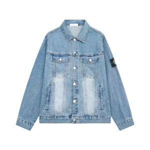 vintage wash denim jacket