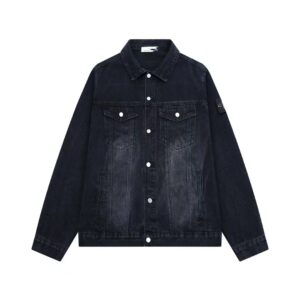 vintage wash denim jacket