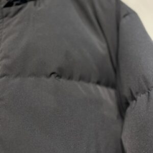 balenciaga coca down jacket black