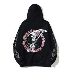 revenge graphic hoodie