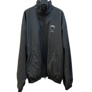 balenciaga embroidered jacket black