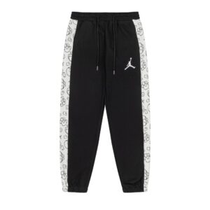 air jordan 2025 summer casual pants (gray and black）