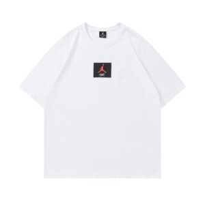 nike graphic tee 2025 (white and black)