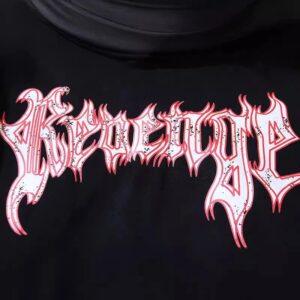 revenge graphic hoodie