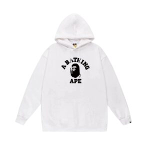 a bathing ape hoodie multicolor
