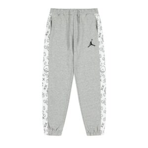 air jordan 2025 summer casual pants (gray and black）