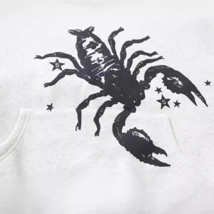 scorpion graphic hoodie
