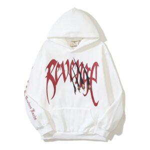 revenge graphic hoodie