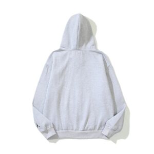 air jordan men's hoodie grey and black