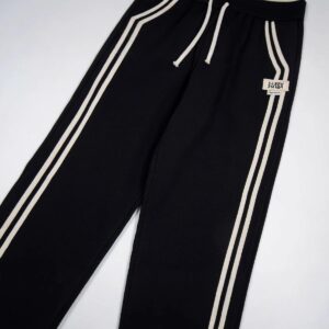 maison margiela loose fit embroidered pants