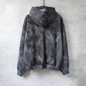 balenciaga mud dyed hoodie multi