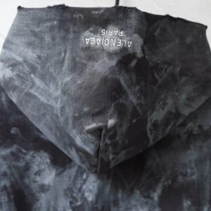 balenciaga mud dyed hoodie multi