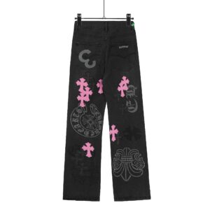 chromeheart cross denim pants
