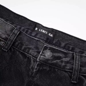 2024ss washed black jeans
