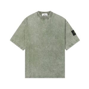 stone island washed tee multicolor