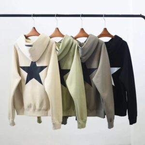 ​​essentials star hoodie (fear of god essentials multi color)​