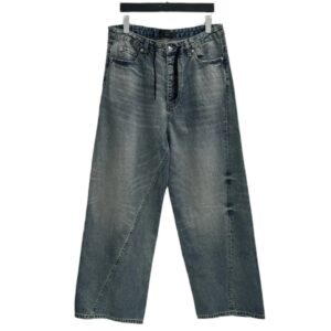 paris b belt distressed jeans