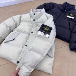 stone island nylon jacket, multi color