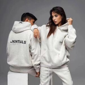 essentials printed hoodie